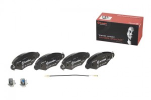 Комплект тормозных колодок, диско P56038 BREMBO