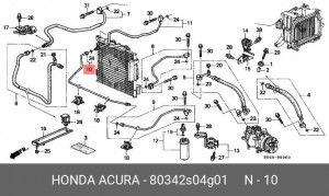 Деталь 80342S04G01 HONDA