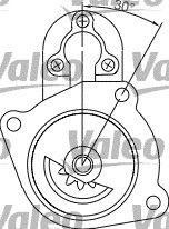 Стартер 455529 VALEO PHC