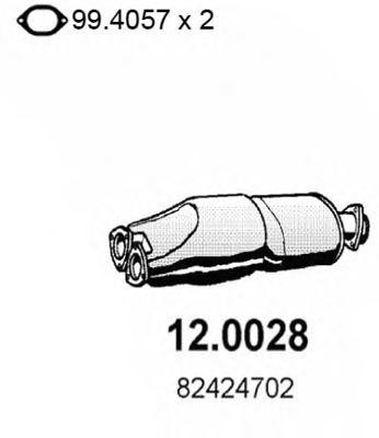Катализатор 120028 ASSO