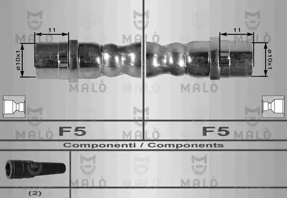 Тормозной шланг 8035 MALO