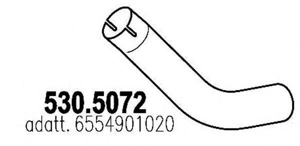 Выпускной трубопровод 5305072 ASSO
