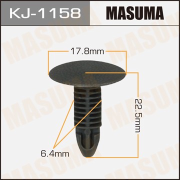 Клипса крепежная KJ1158 MASUMA