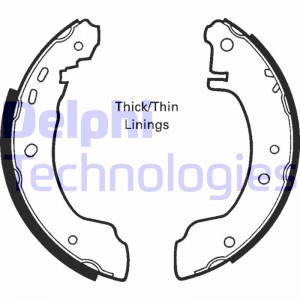 Комплект тормозных колодок LS1620 DELPHI