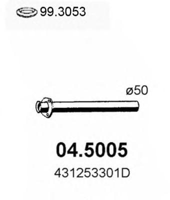 Выпускной трубопровод 045005 ASSO