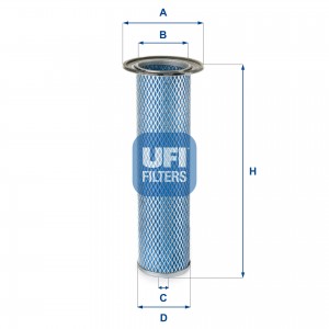 Воздушный фильтр 27.180.00 UFI