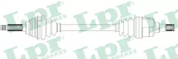Приводной вал DS19012 LPR
