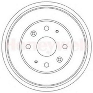 Тормозной барабан 329322B BENDIX JURID