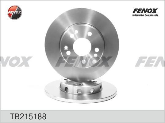 Диск тормозной TB215188 FENOX