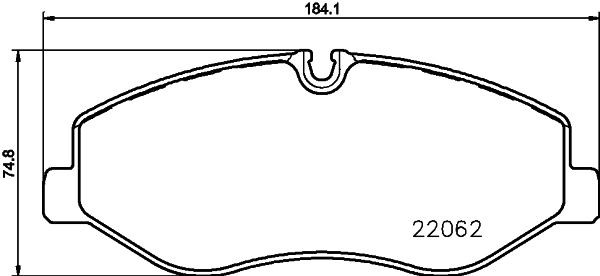 Конденсатор, кондиционер 8FC 351 038-581 HELLA