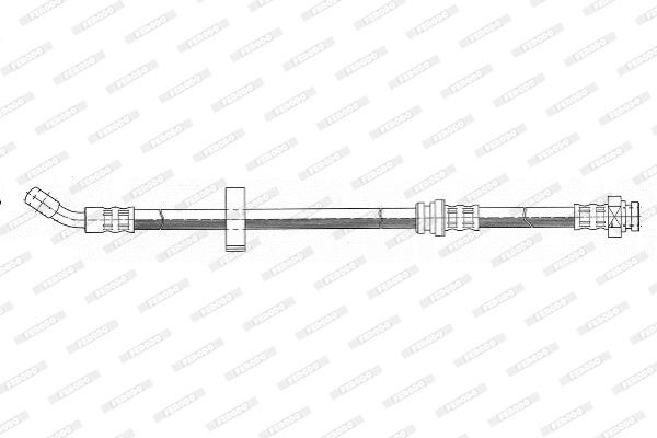 Тормозной шланг FHY2395 FERODO