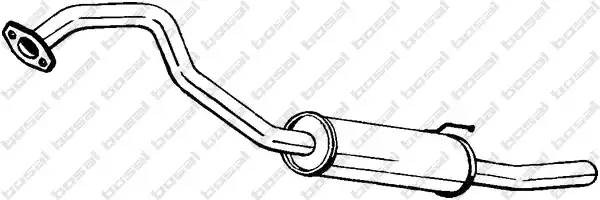 Глушитель выхлопных газов конечный 279-409 BOSAL