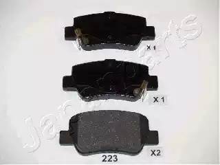 Колодки тормозные дисковые PP223AF JAPAN PARTS GROUP