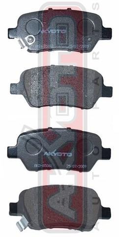 Колодки тормозные дисковые AKD-8506 AKYOTO