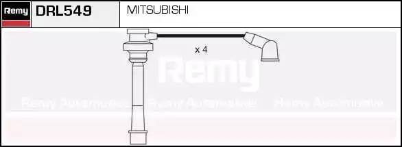 Ккомплект проводов зажигания DRL549 DELCO REMY