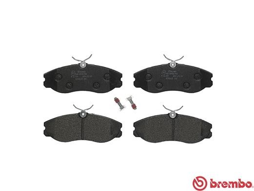 Комплект тормозных колодок, диско P24039 BREMBO