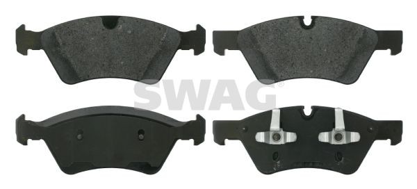 Комплект тормозных колодок, диско 10 91 6621 SWAG