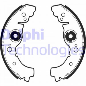 Комплект тормозных колодок LS1265 DELPHI