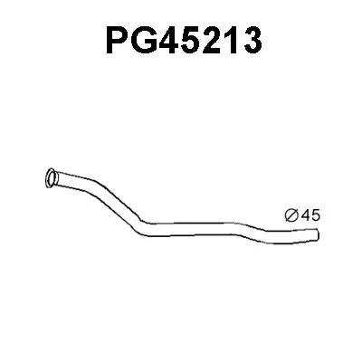 Выпускной трубопровод PG45213 VENEPORTE
