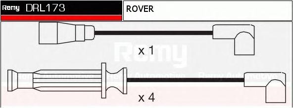Ккомплект проводов зажигания DRL173 DELCO REMY