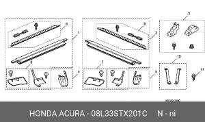 Деталь 08L33STX201C HONDA