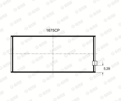Подшипник 1675CP GLYCO