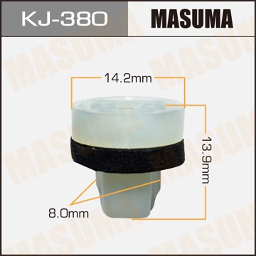 Клипса крепежная KJ380 MASUMA