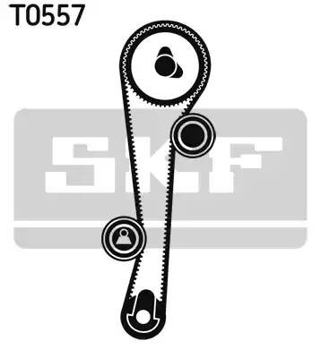 Комплект ремня ГРМ VKMS95632 SKF