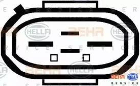 Вентилятор, охлаждение двигателя 8EW 009 144-521 HELLA