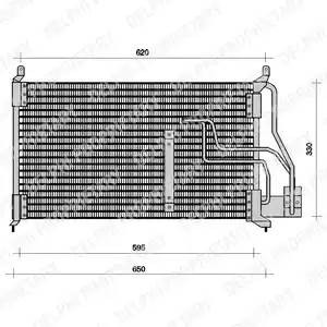Конденсатор, кондиционер TSP0225048 DELPHI
