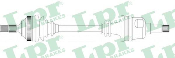 Приводной вал DS16114 LPR