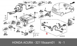 Деталь 32118SAAM01 HONDA