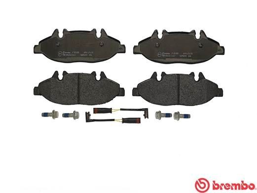 Комплект тормозных колодок, диско P50050 BREMBO