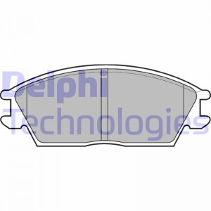 Комплект тормозных колодок, диско LP704 DELPHI