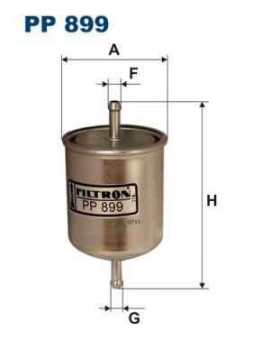 Фильтр топливный PP899 FILTRON