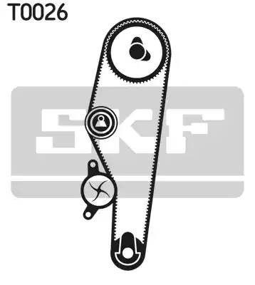 Комплект ремня ГРМ VKMA02700 SKF