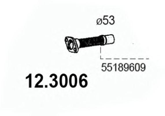 Выпускной трубопровод 123006 ASSO