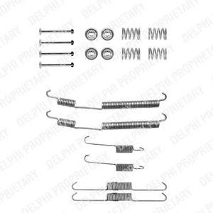 Комплектующие, тормозная колодка LY1228 DELPHI