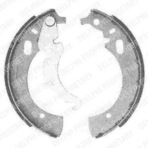 Комплект тормозных колодок LS1452 DELPHI