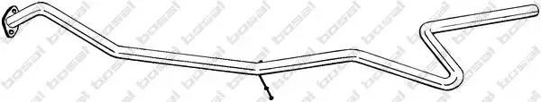 Выпускной трубопровод 965-375 BOSAL