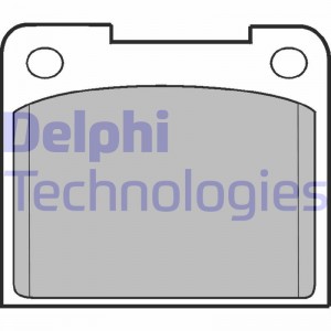 Комплект тормозных колодок, диско LP15 DELPHI