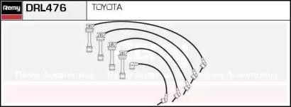 Ккомплект проводов зажигания DRL476 DELCO REMY