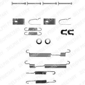 Комплектующие, тормозная колодка LY1056 DELPHI
