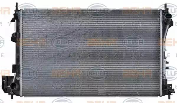 Радиатор, охлаждение двигател 8MK376726751 HELLA