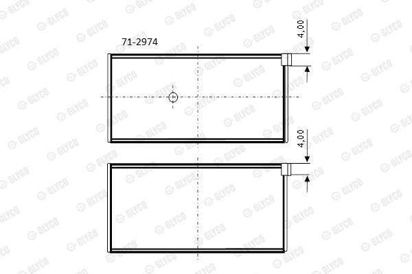 Подшипник 71-2974 GLYCO