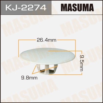 Клипса крепежная KJ2274 MASUMA