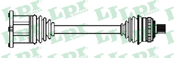 Приводной вал DS21107 LPR