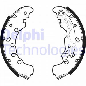 Комплект тормозных колодок LS1980 DELPHI