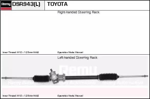 Рулевой механизм DSR943L DELCO REMY