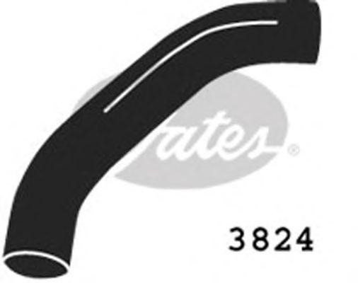 Шланг радиатора 3824 GATES